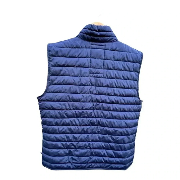 Gap Men’s Lightweight Puffer Vest Size M Preowned Like New Water Resistant - Picture 4 of 6